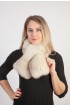 Greenland fox fur scarf-collar